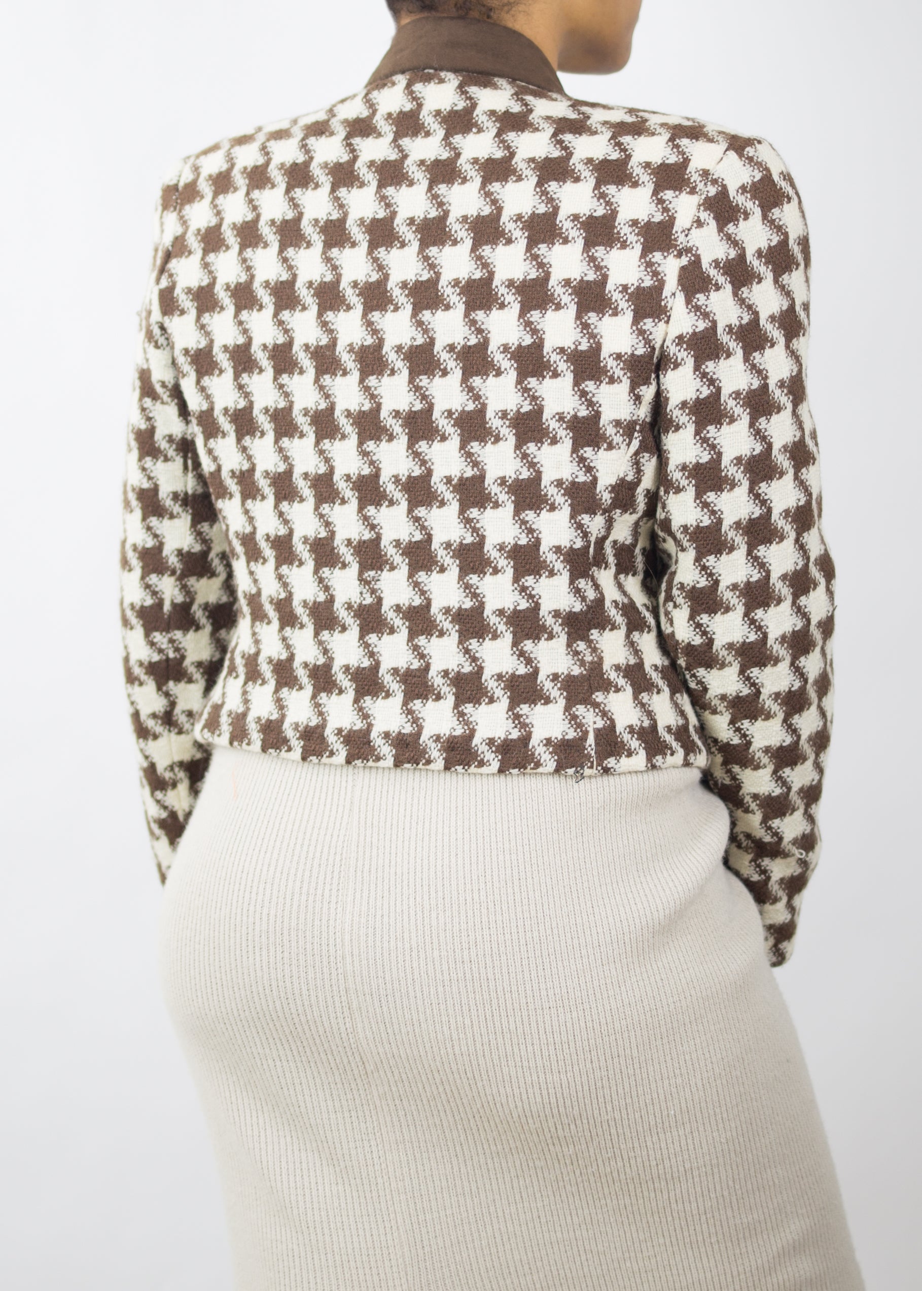 Ann Taylor Houndstooth Blazer